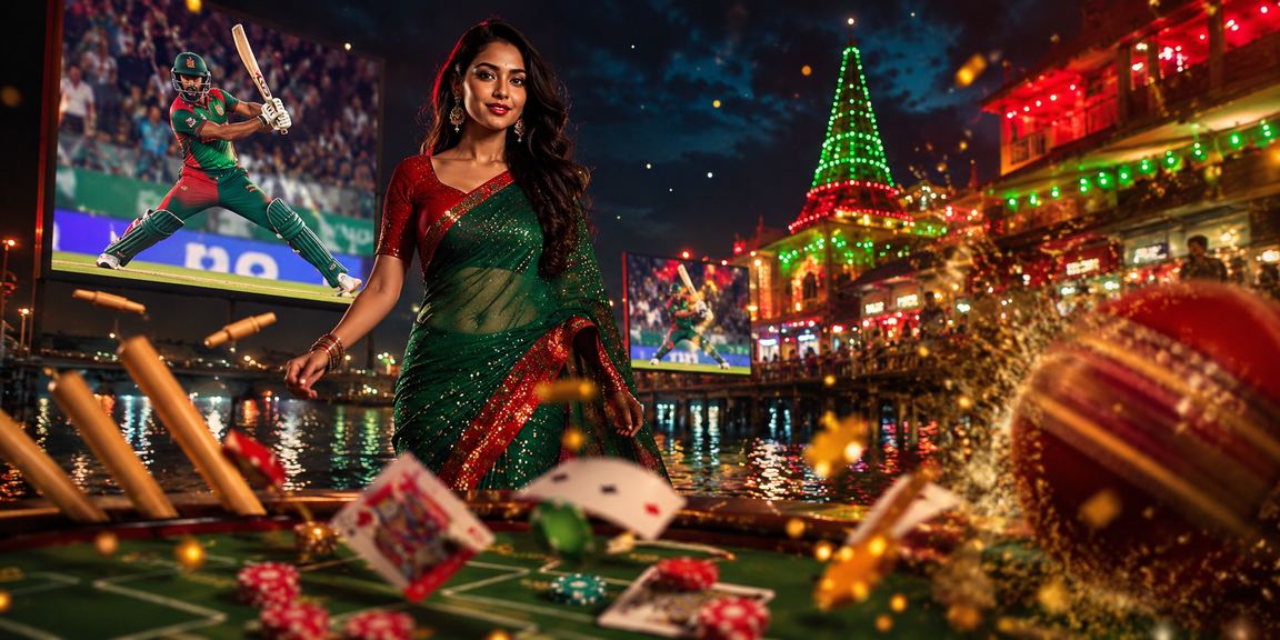 বাংলাদেশ ক্রিকেট বেটিং লাল-সবুজ রঙে